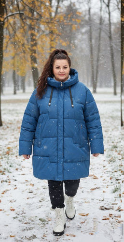 Куртка "Адель" темно-голубой (Китай, разные фабрики) — размеры 74, 76, 78