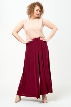 Юбка -брюки 2212001/2 ( бордовый) Юбка -брюки 2212001/2 ( бордовый)