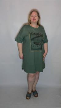 Платье-туника "Надпись" Платье-туника "Надпись"